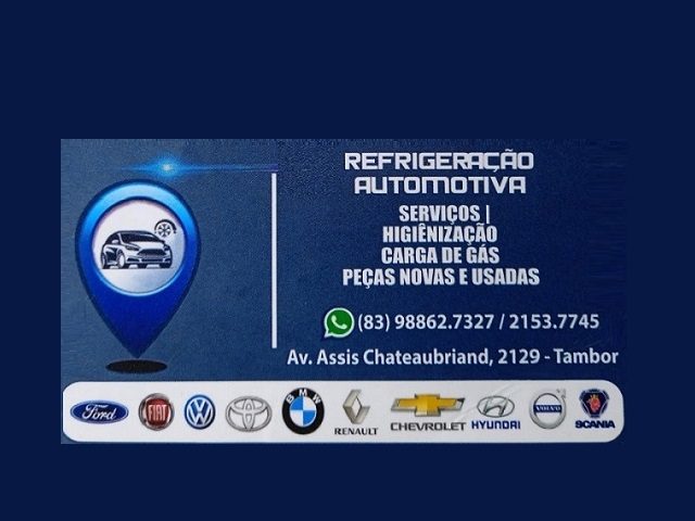 REFRIGERAÇÃO AUTOMOTIVA