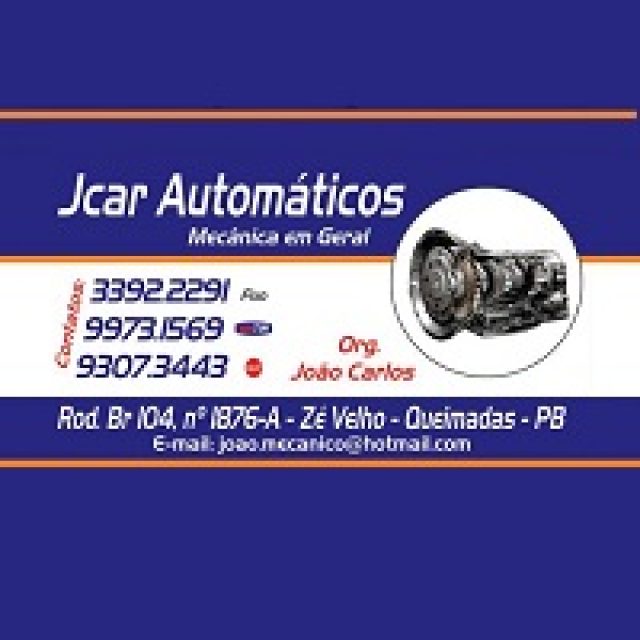 OFICINA MECÂNICA JCAR AUTOMÁTICOS